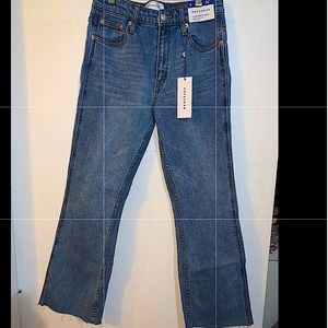 high waisted flare jeans